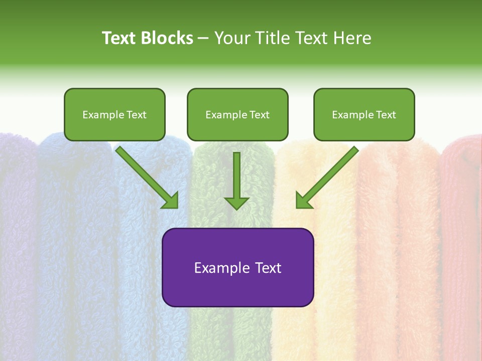 Bright Fill Closeup PowerPoint Template