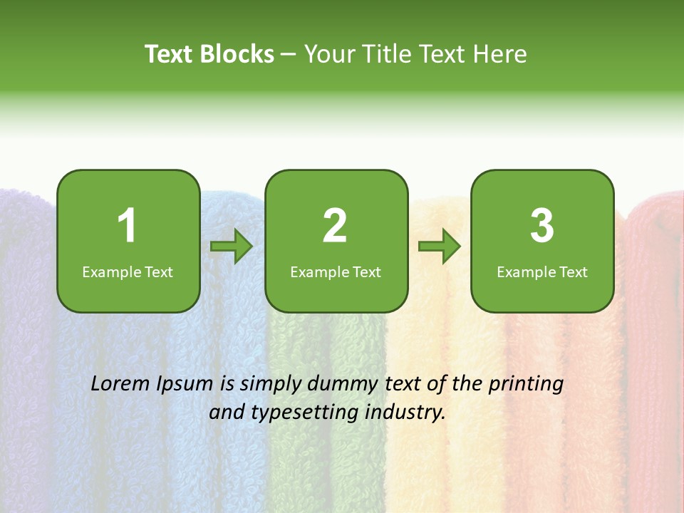Bright Fill Closeup PowerPoint Template