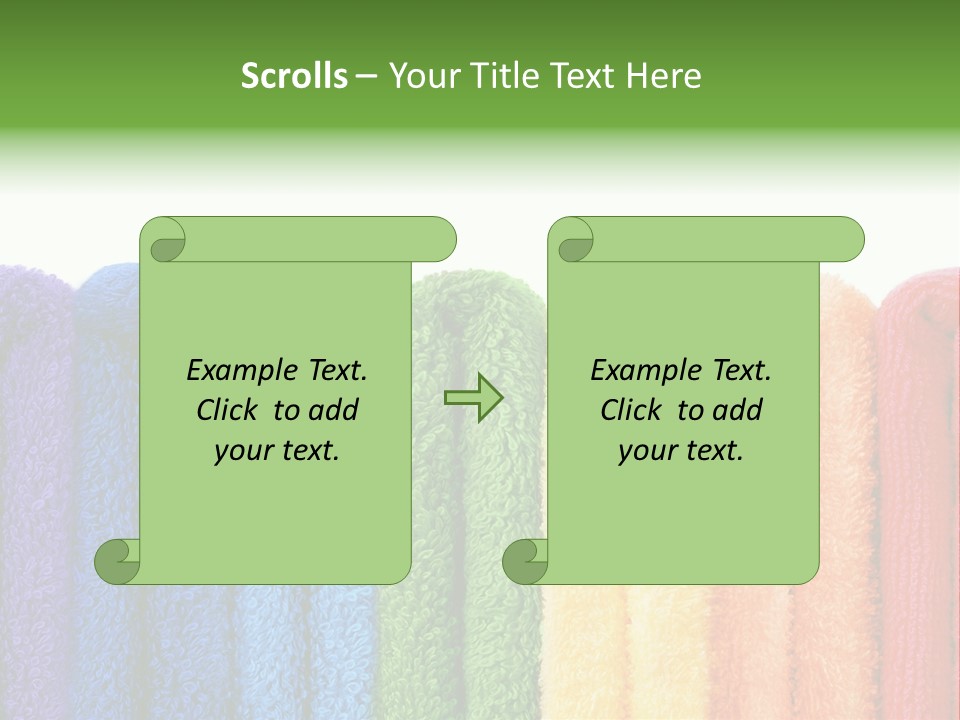 Bright Fill Closeup PowerPoint Template