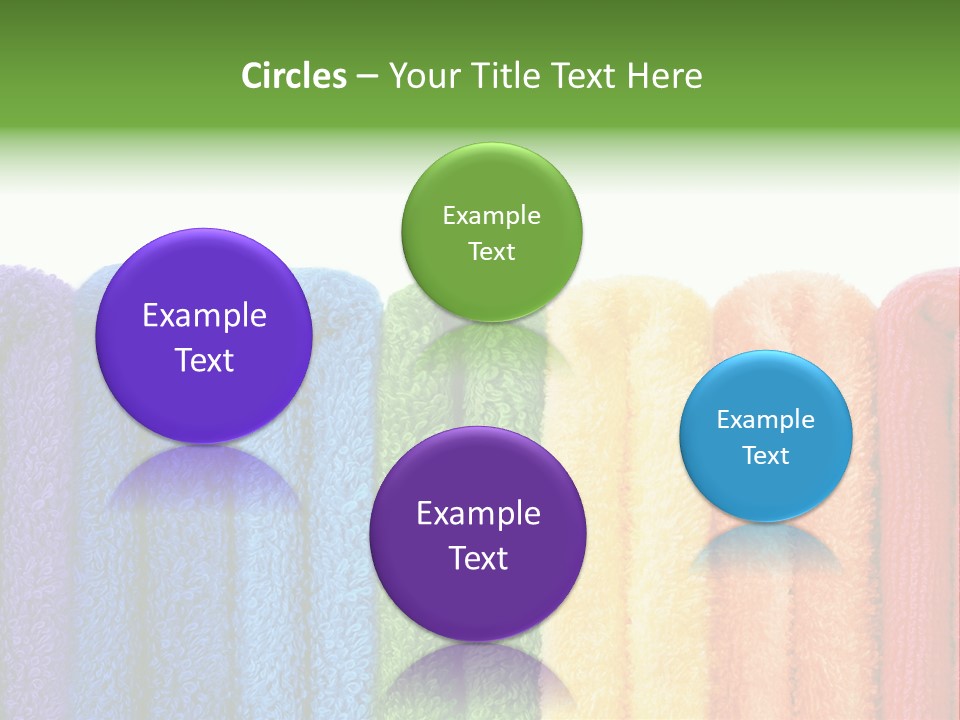 Bright Fill Closeup PowerPoint Template