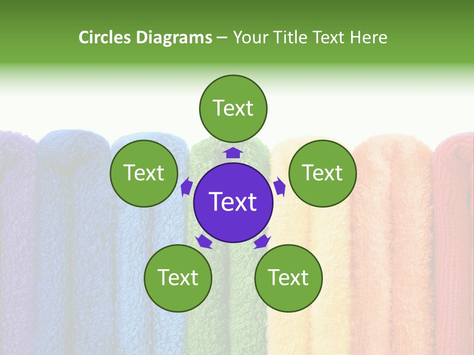 Bright Fill Closeup PowerPoint Template