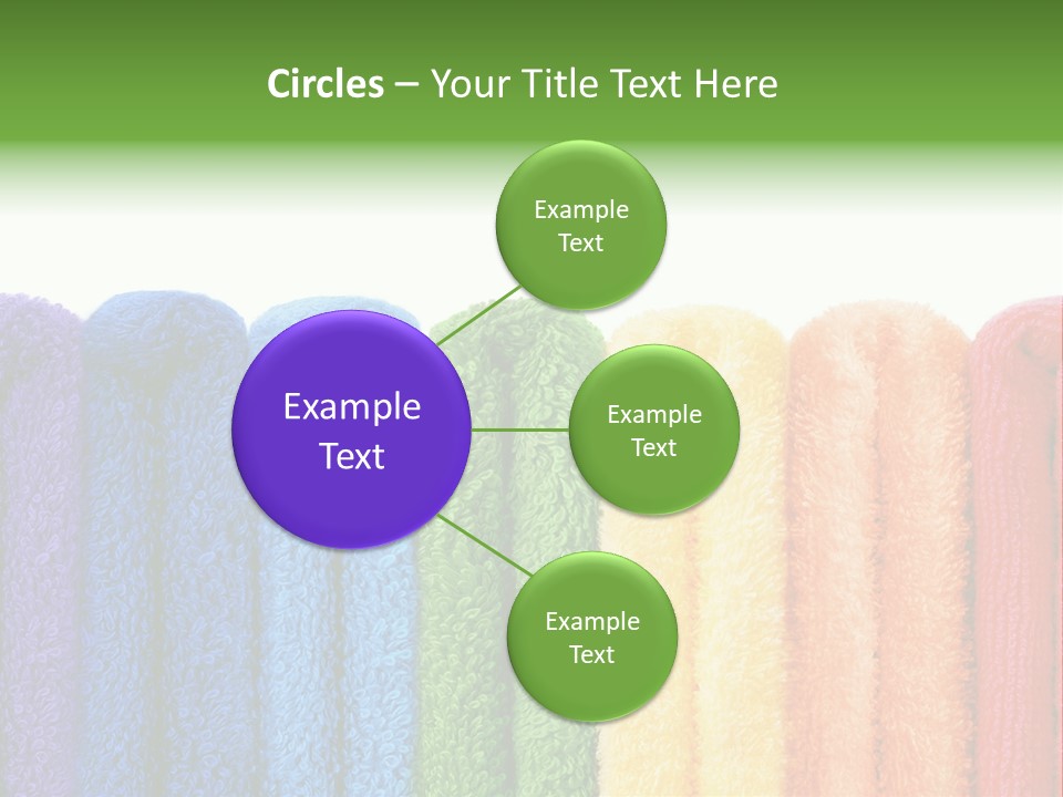 Bright Fill Closeup PowerPoint Template