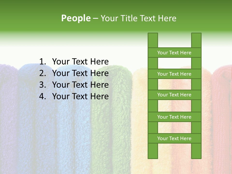 Bright Fill Closeup PowerPoint Template