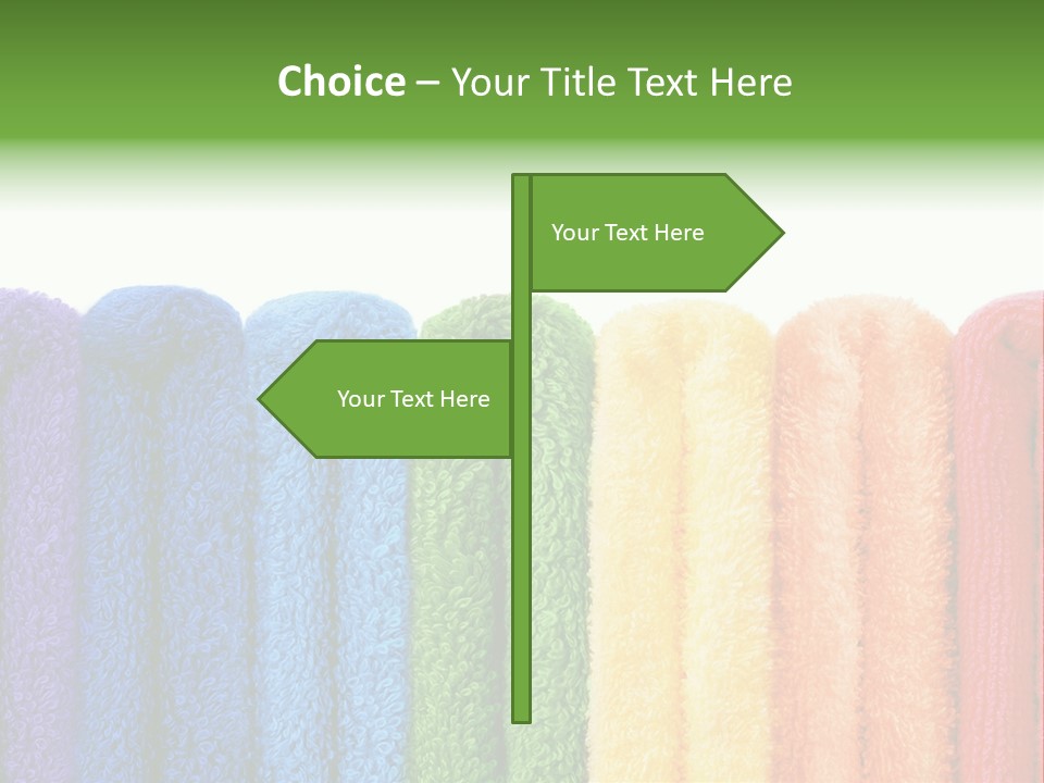 Bright Fill Closeup PowerPoint Template