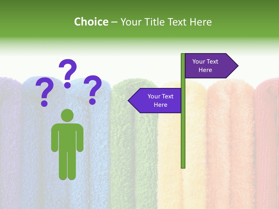 Bright Fill Closeup PowerPoint Template