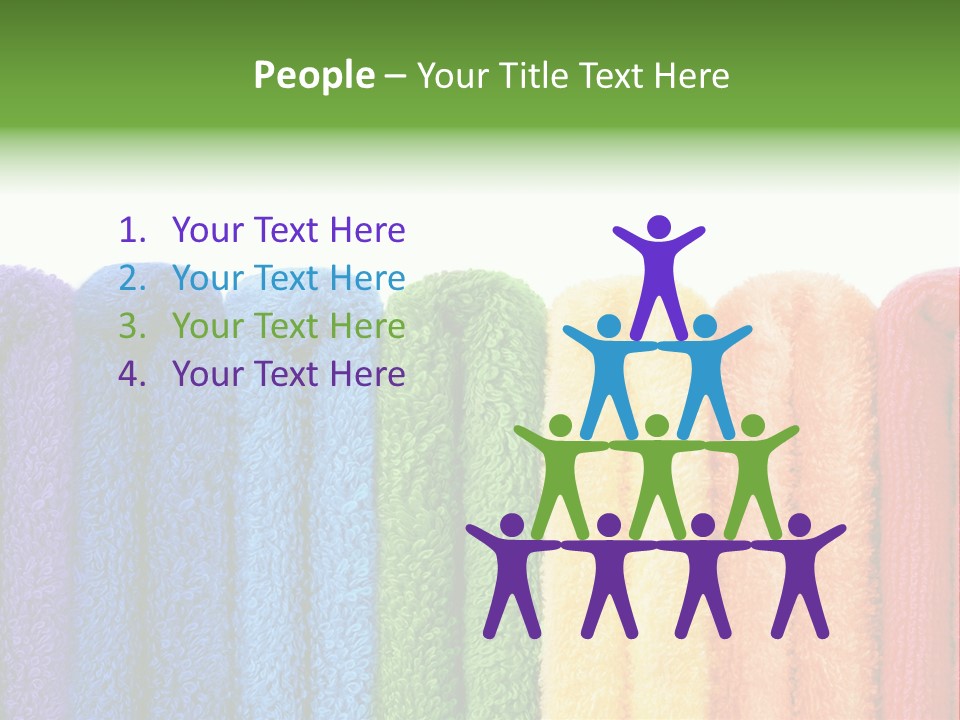 Bright Fill Closeup PowerPoint Template