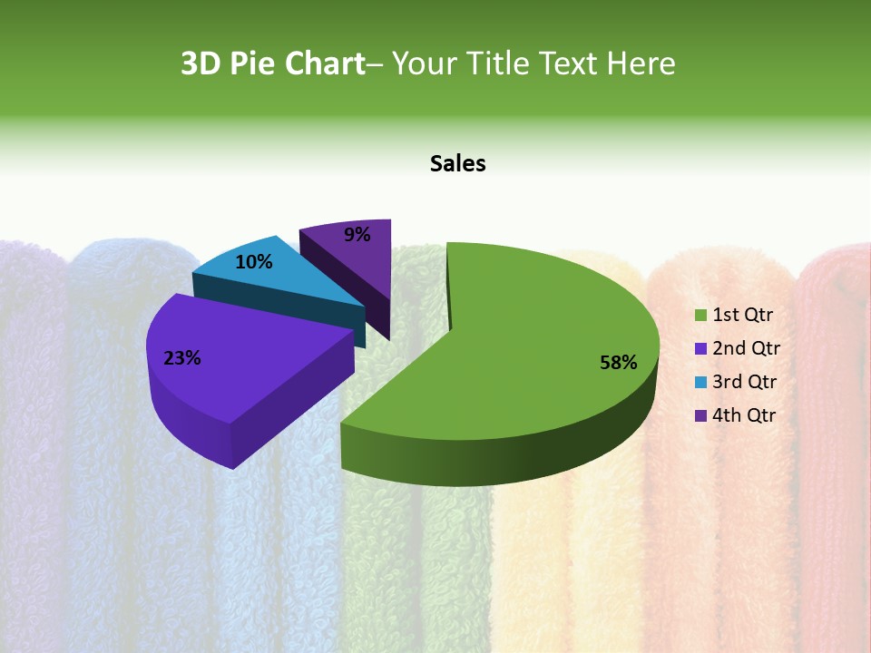 Bright Fill Closeup PowerPoint Template