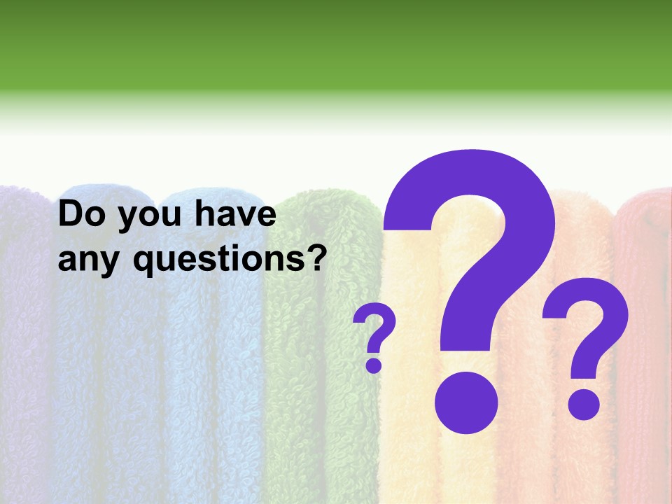 Bright Fill Closeup PowerPoint Template