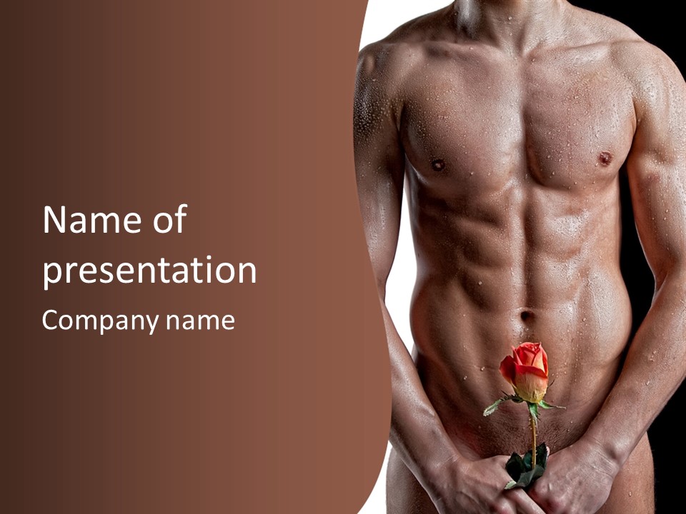 Romance Novel Cover PowerPoint Template