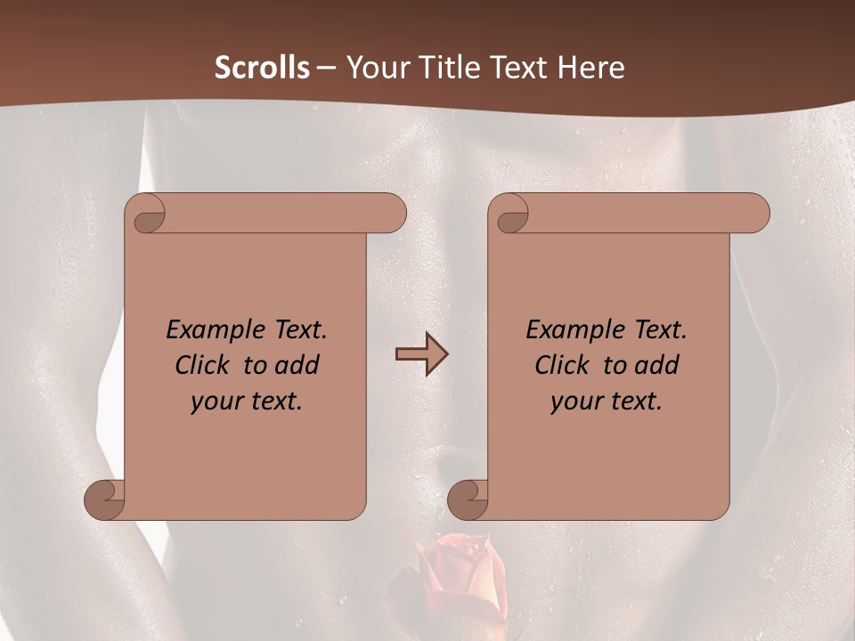 Romance Novel Cover PowerPoint Template