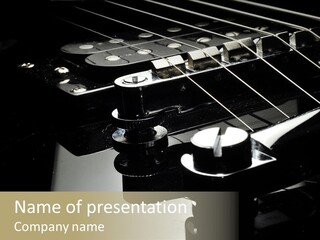 Electrict Guitar PowerPoint Template