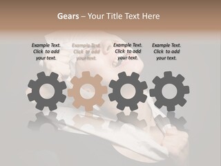 Paper Masquerade Young PowerPoint Template