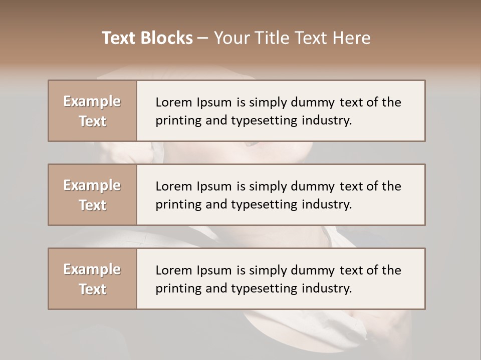 Paper Masquerade Young PowerPoint Template