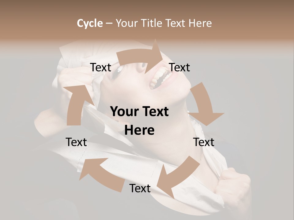 Paper Masquerade Young PowerPoint Template