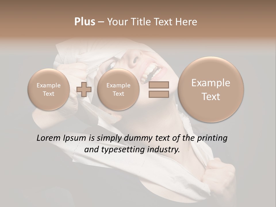 Paper Masquerade Young PowerPoint Template