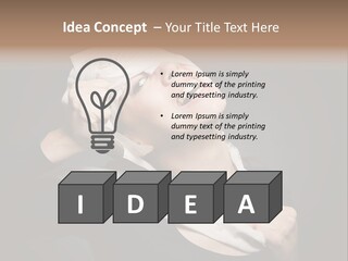 Paper Masquerade Young PowerPoint Template