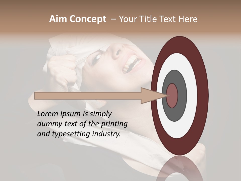 Paper Masquerade Young PowerPoint Template