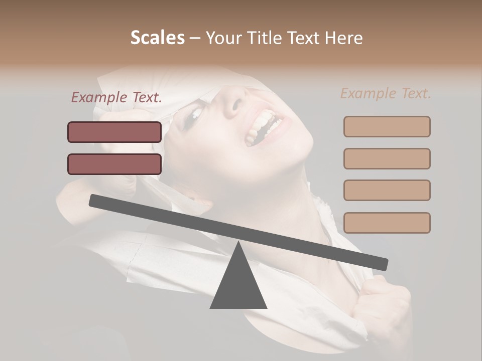 Paper Masquerade Young PowerPoint Template