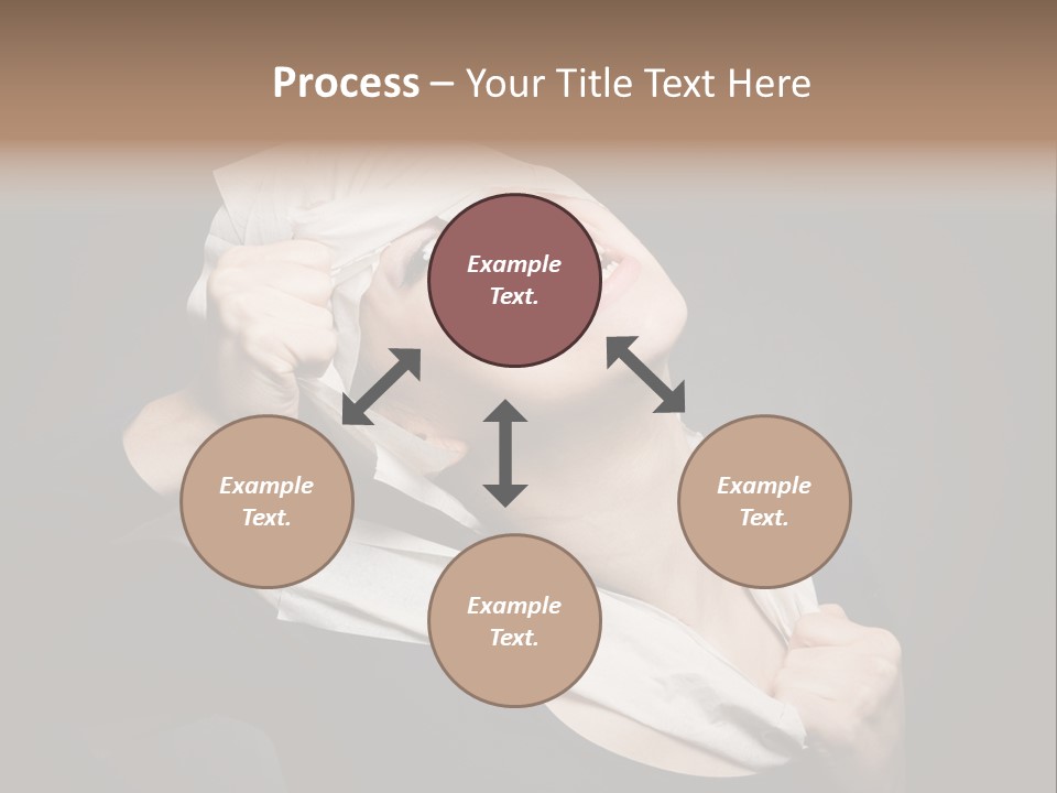 Paper Masquerade Young PowerPoint Template