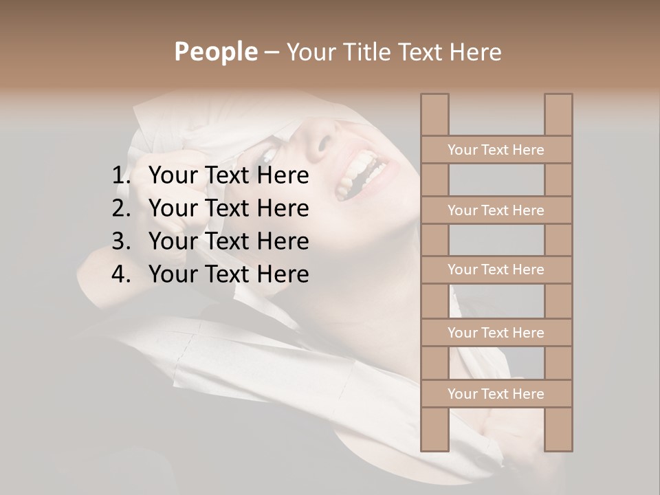 Paper Masquerade Young PowerPoint Template