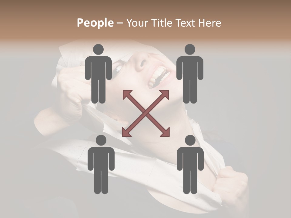 Paper Masquerade Young PowerPoint Template