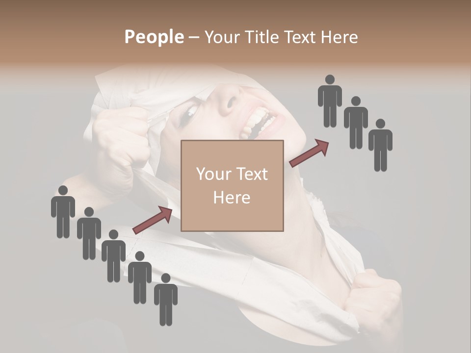 Paper Masquerade Young PowerPoint Template