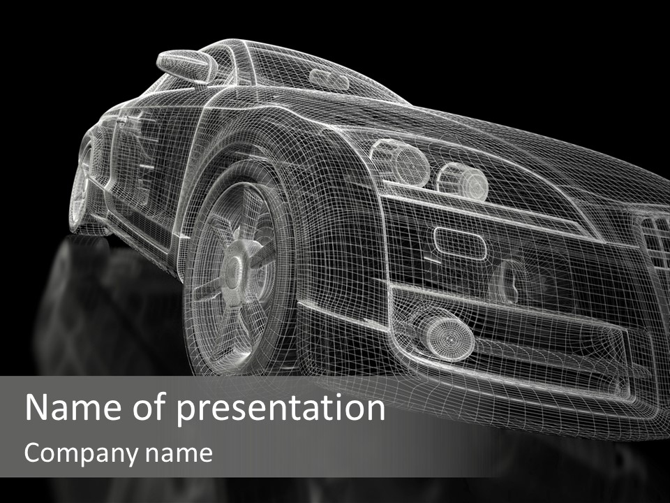 Automotive Banner PowerPoint Template