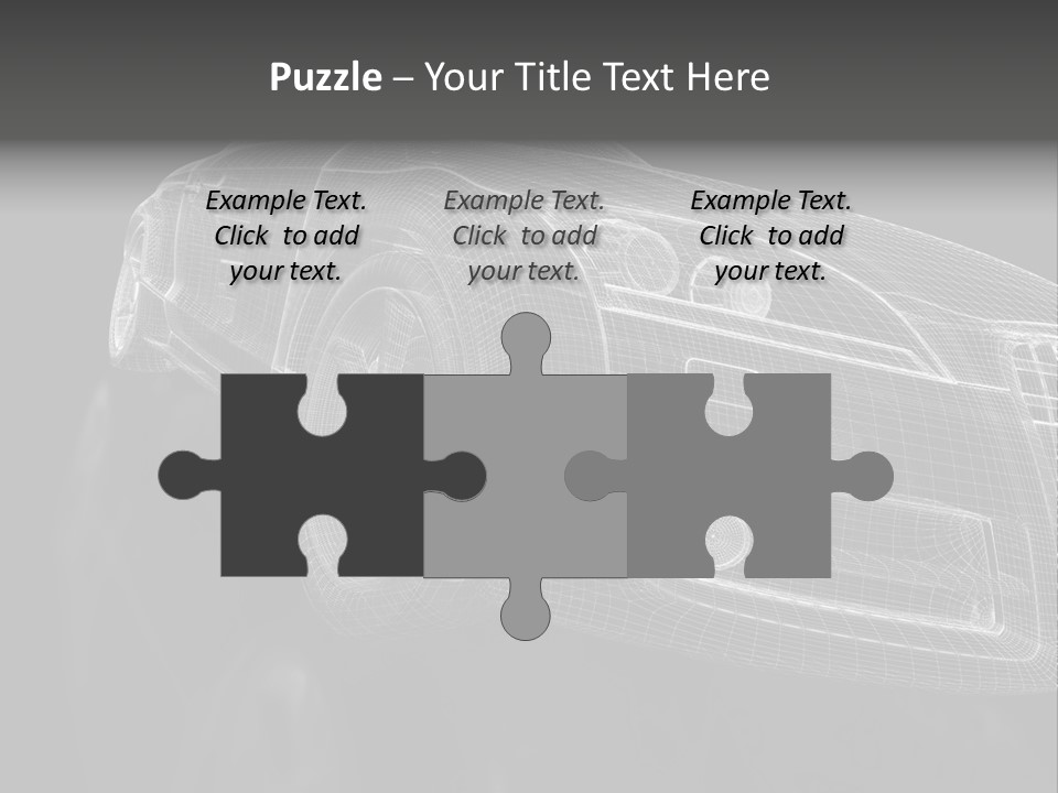 Automotive Banner PowerPoint Template