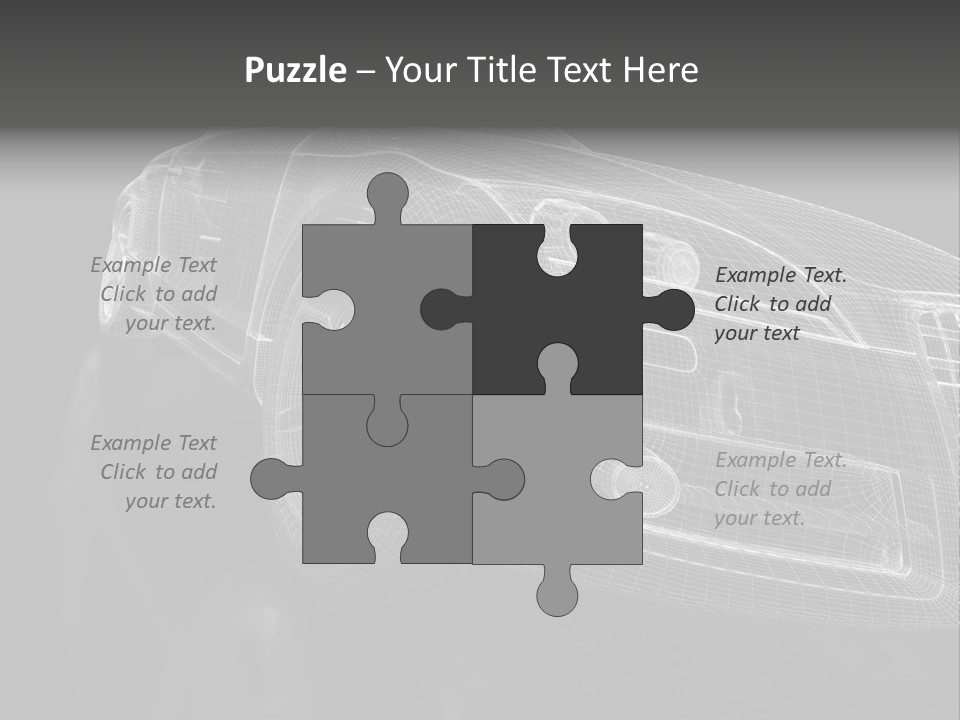 Automotive Banner PowerPoint Template