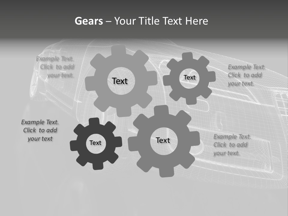 Automotive Banner PowerPoint Template