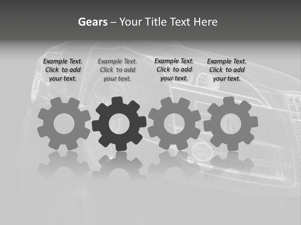 Automotive Banner PowerPoint Template
