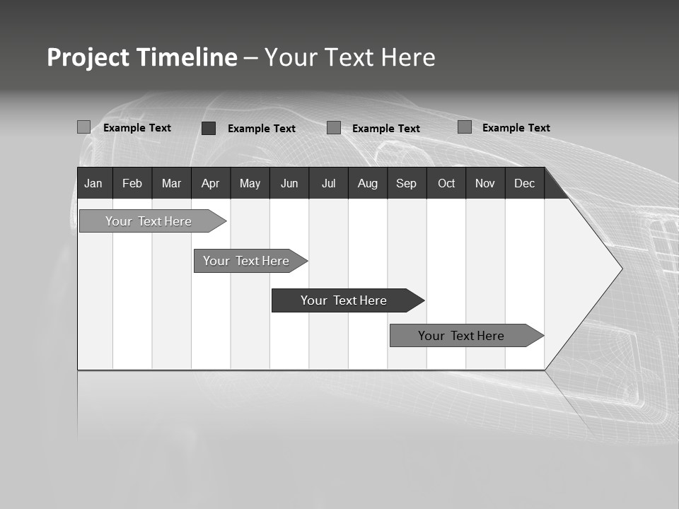 Automotive Banner PowerPoint Template
