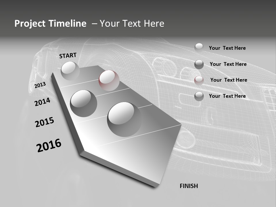 Automotive Banner PowerPoint Template