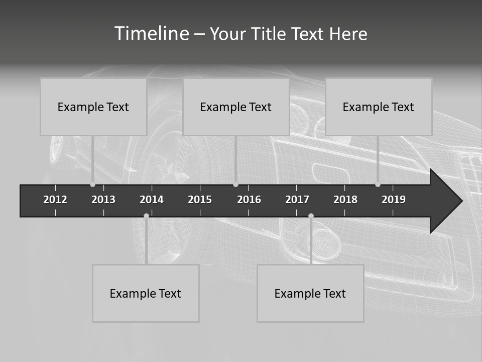 Automotive Banner PowerPoint Template
