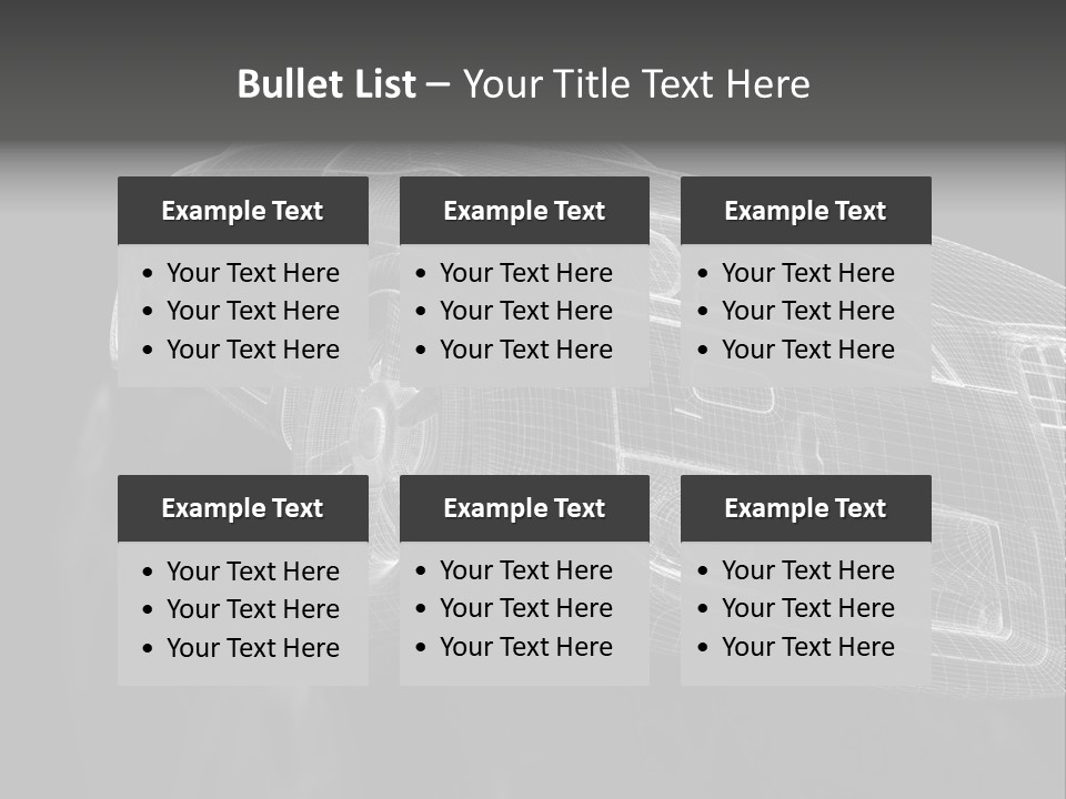 Automotive Banner PowerPoint Template