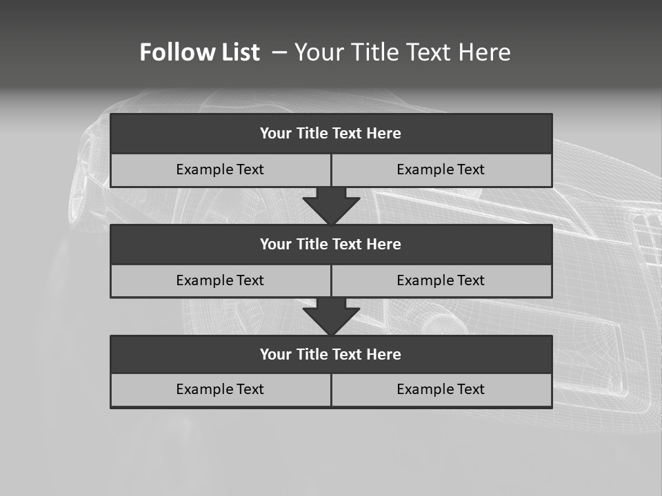 Automotive Banner PowerPoint Template