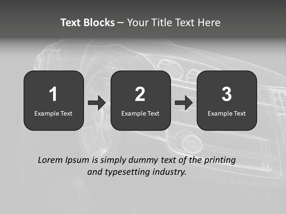 Automotive Banner PowerPoint Template
