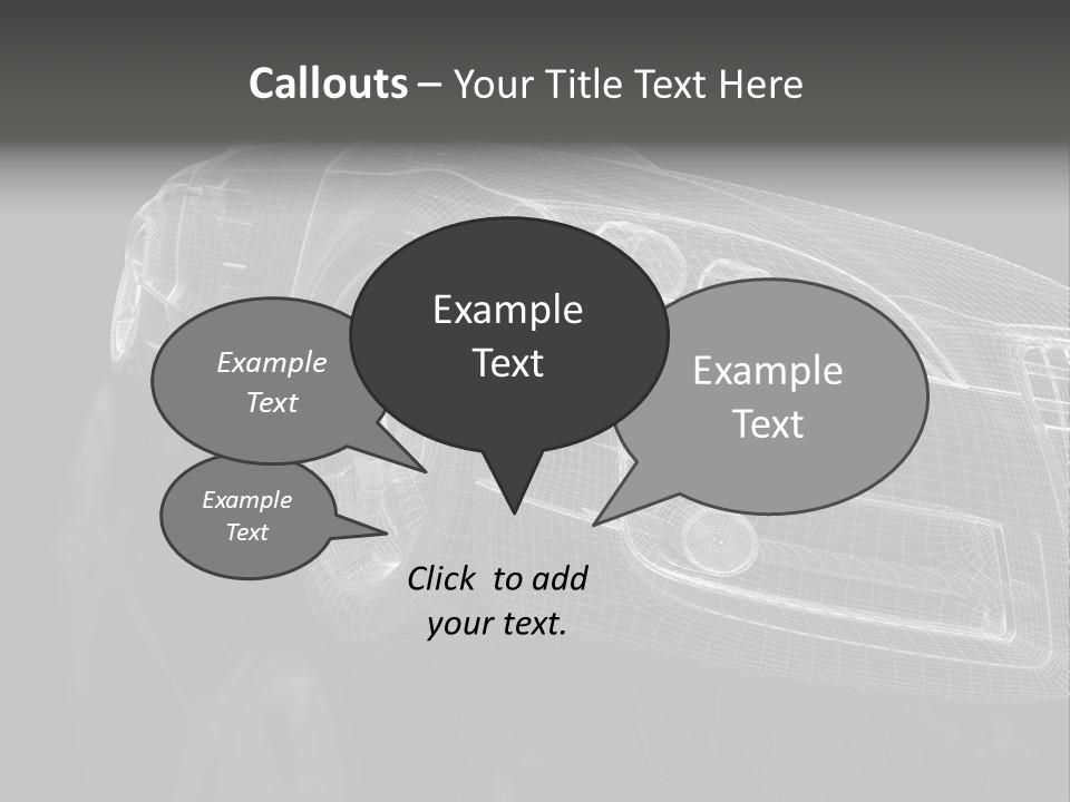 Automotive Banner PowerPoint Template