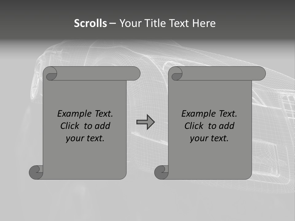Automotive Banner PowerPoint Template