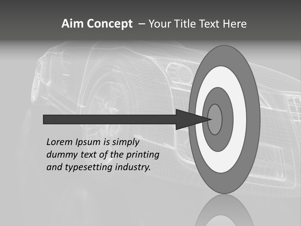 Automotive Banner PowerPoint Template