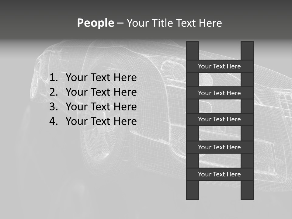Automotive Banner PowerPoint Template