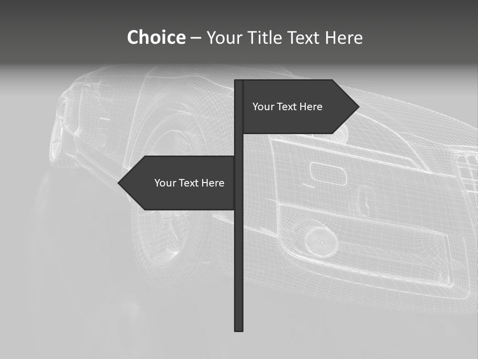 Automotive Banner PowerPoint Template