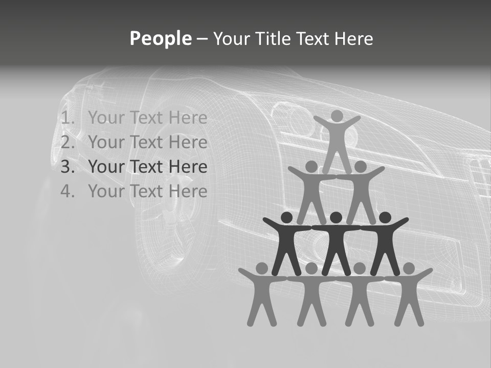 Automotive Banner PowerPoint Template