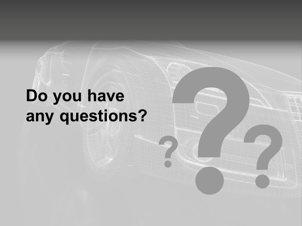 Automotive Banner PowerPoint Template