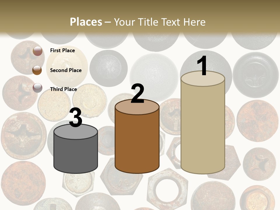 Screw Head Clip Art PowerPoint Template