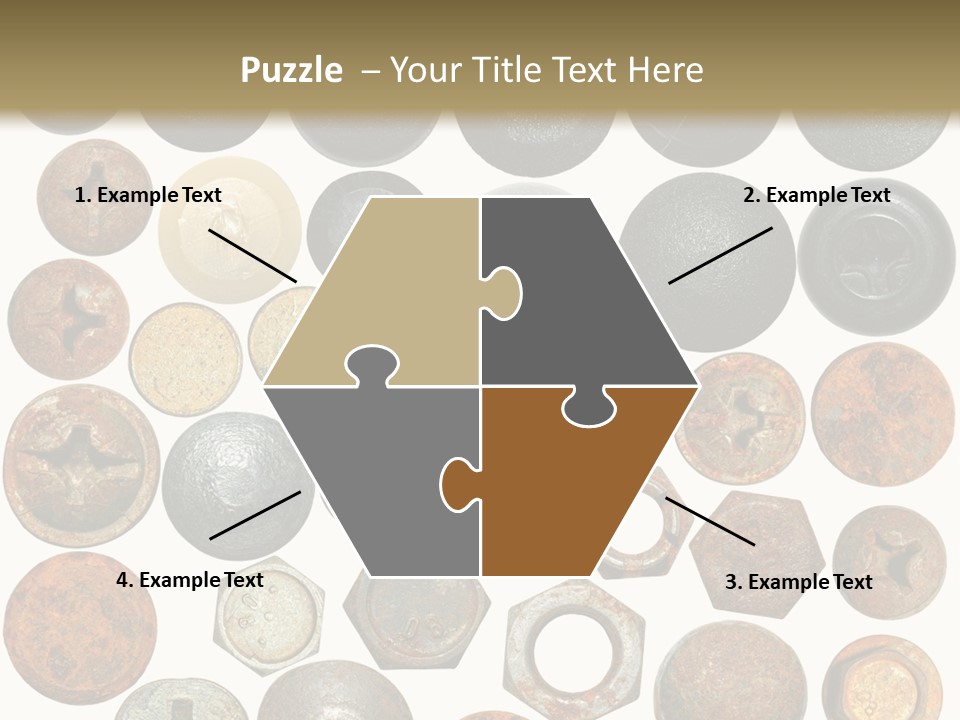 Screw Head Clip Art PowerPoint Template