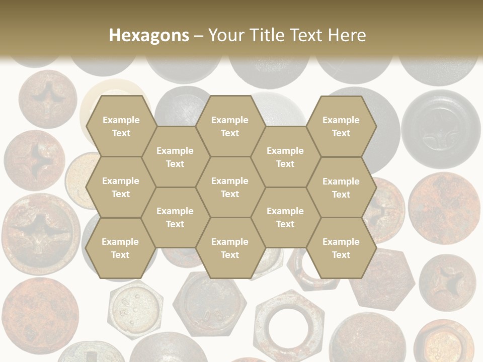 Screw Head Clip Art PowerPoint Template