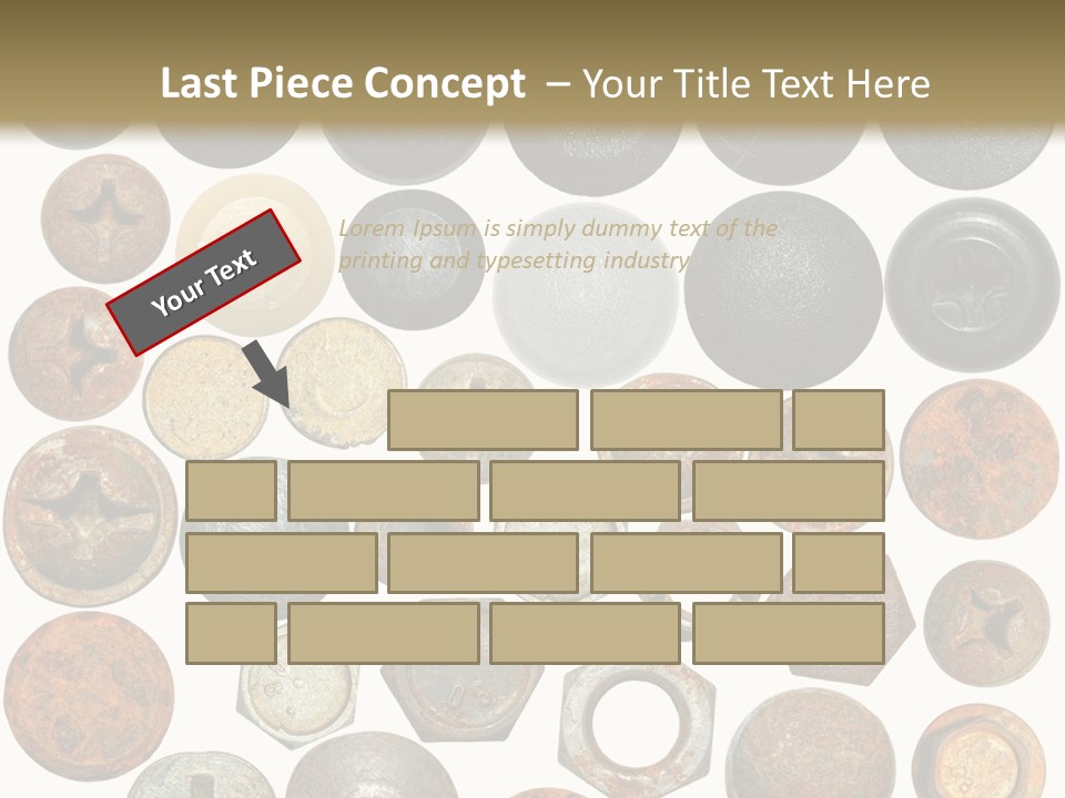 Screw Head Clip Art PowerPoint Template