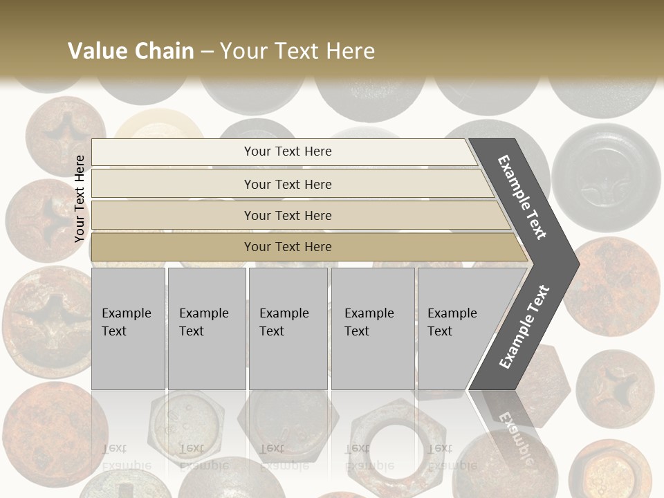 Screw Head Clip Art PowerPoint Template
