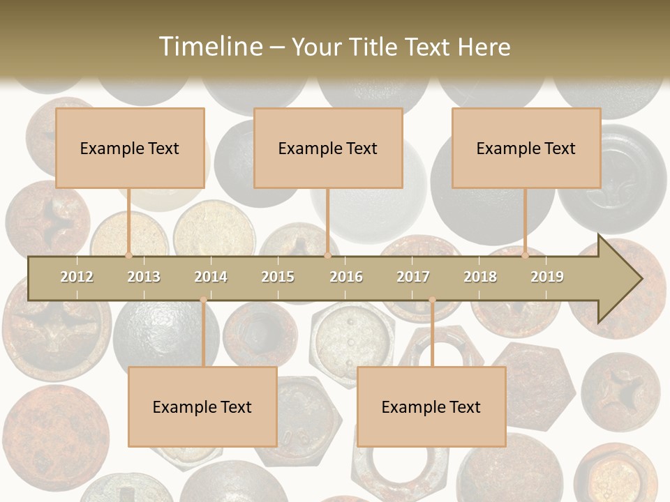 Screw Head Clip Art PowerPoint Template